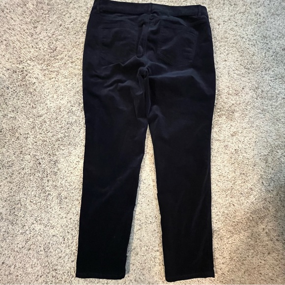 J. Jill Black Corduroy Straight Leg Pants - Picture 5 of 9